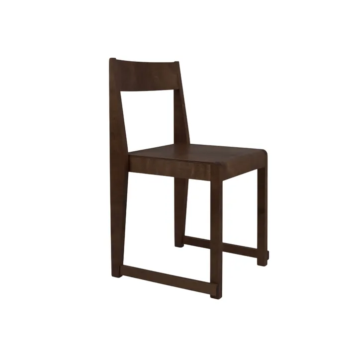 Chair 01 チェア - Dark brown birch - FRAMA
