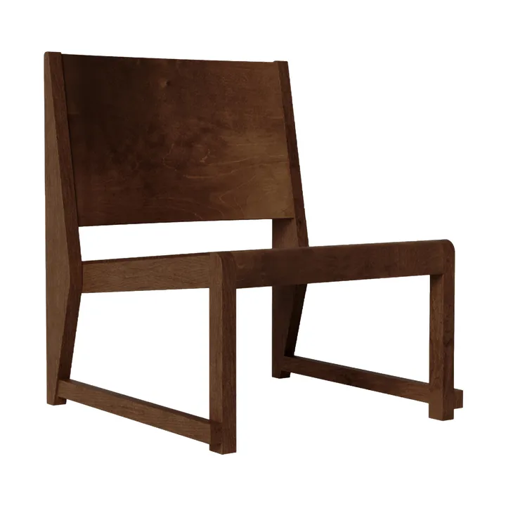 Easy Chair 01 ラウンジチェア - Dark brown birch - FRAMA