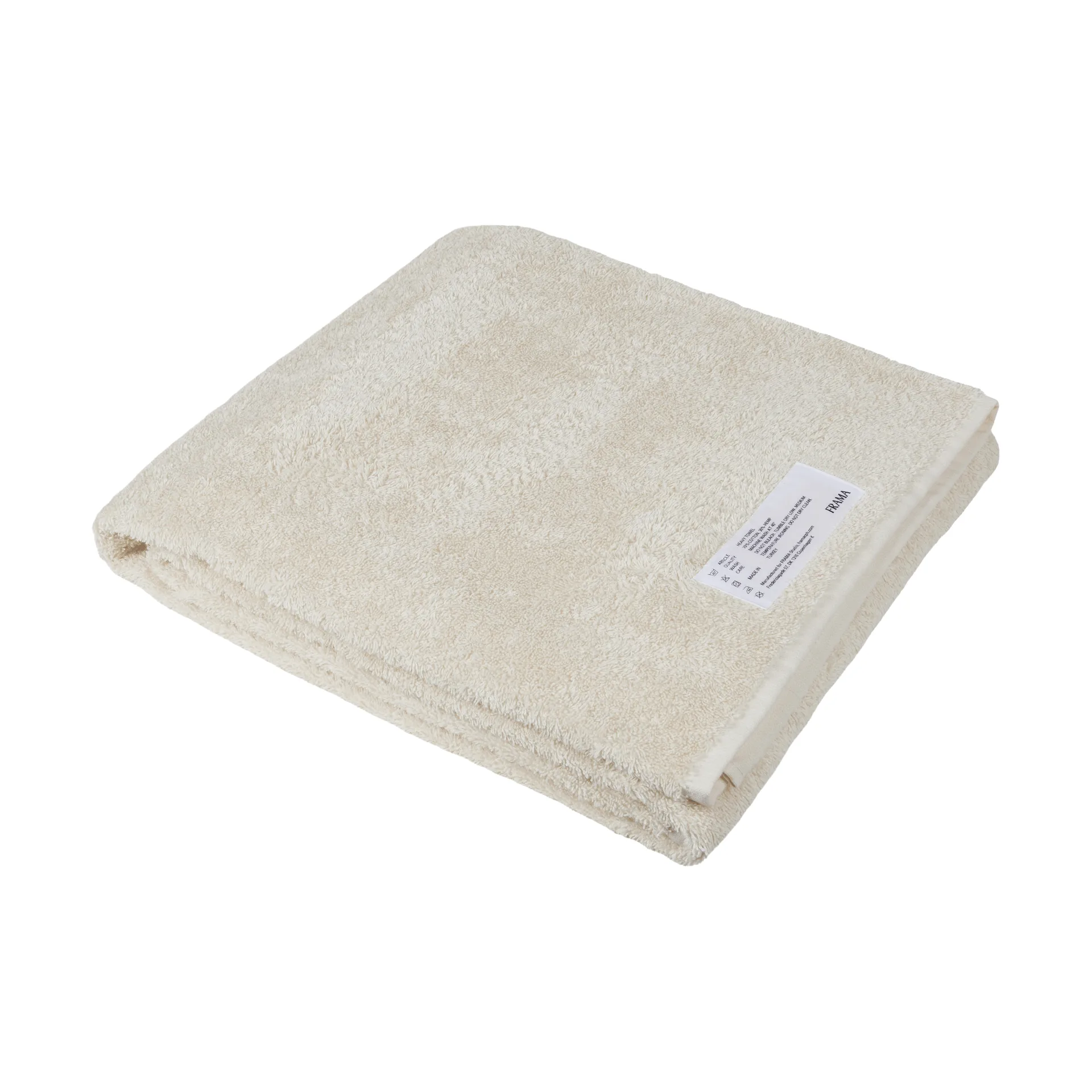 Heavy Towel バスタオル 150x100 cm, Bone white (white) FRAMA