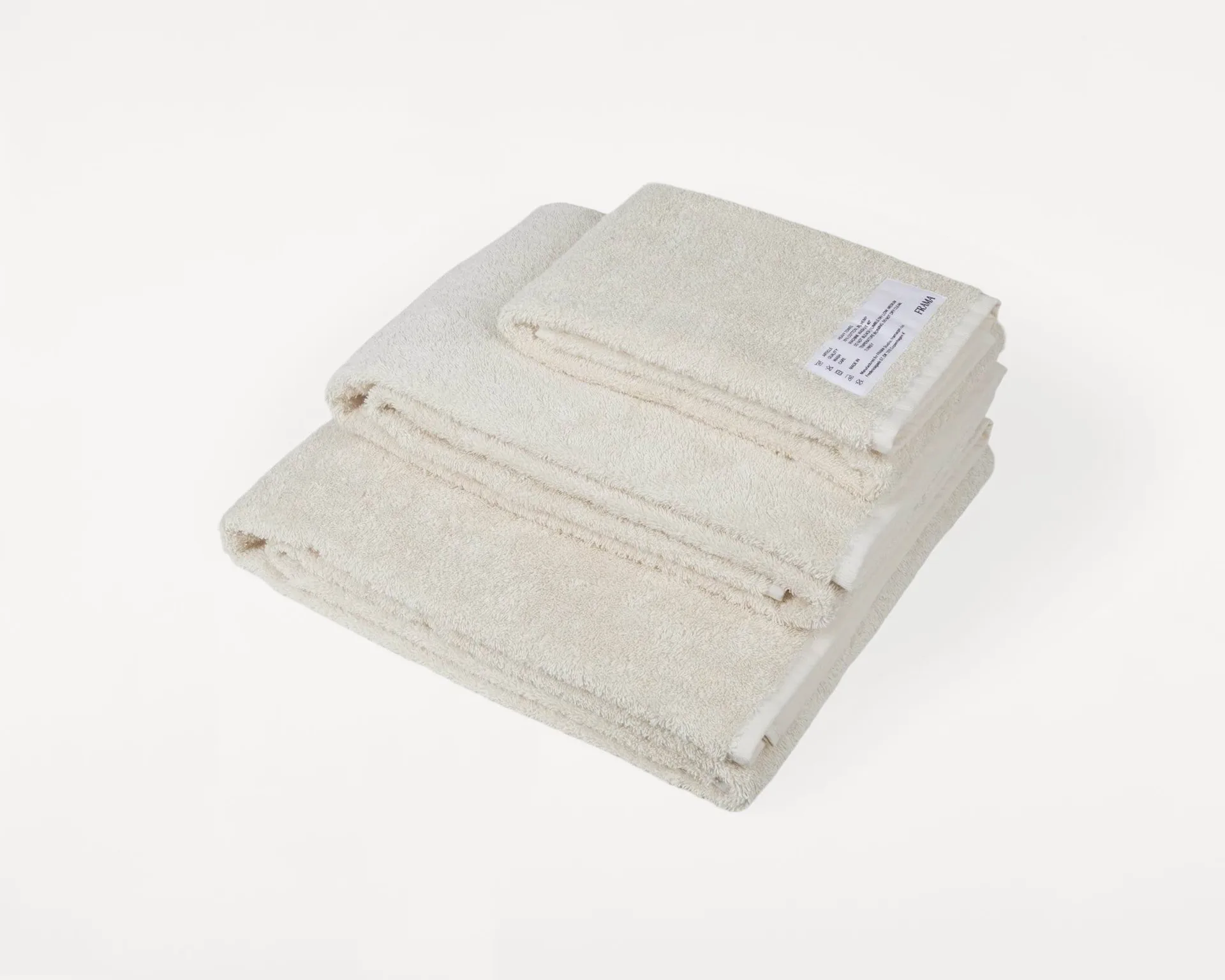 Heavy Towel バスタオル 150x100 cm, Bone white (white) FRAMA