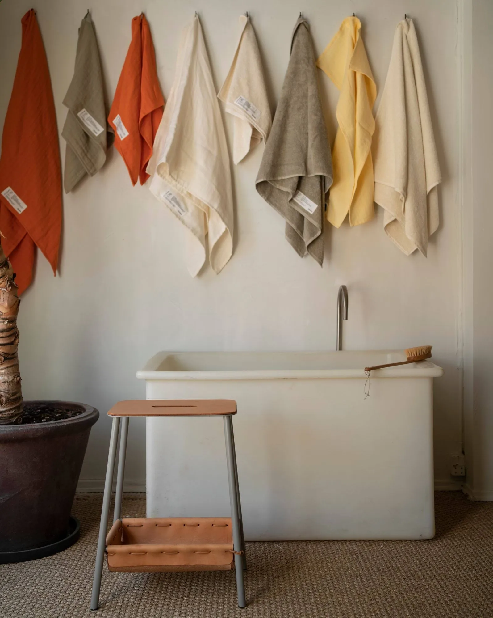 Heavy Towel バスタオル 150x100 cm, Burnt orange (orange) FRAMA