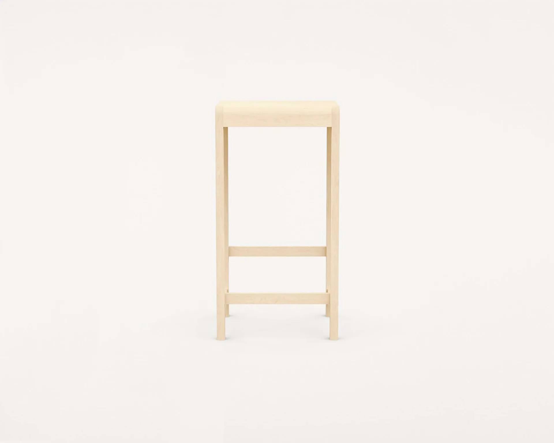 Stool 01 バースツール, Birch, 76 cm FRAMA