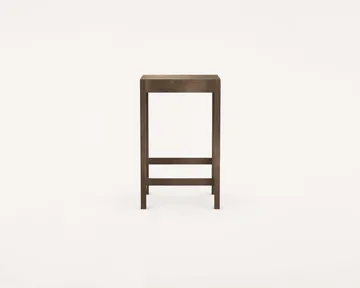 Stool 01 バースツール - Dark brown birch, 65 cm - FRAMA