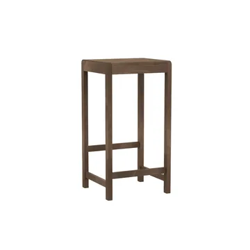 Stool 01 バースツール - Dark brown birch, 76 cm - FRAMA