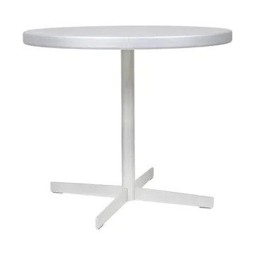 Tasca Table ダイニングテーブル - Aluminium, large, Ø87,5x75,5 cm - FRAMA
