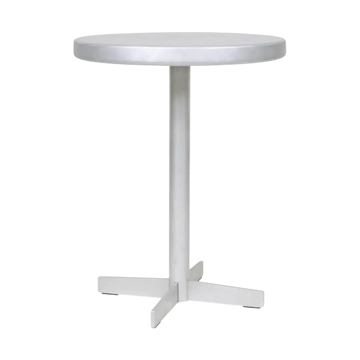 Tasca Table ダイニングテーブル, Aluminium, small, Ø58x75,5 cm FRAMA