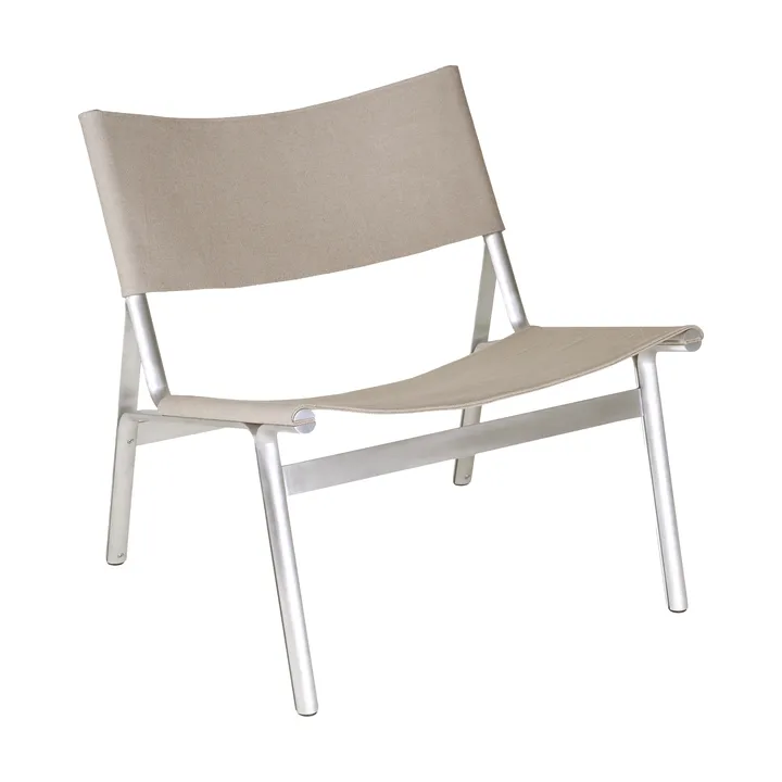 Union ラウンジチェア - Aluminium-Sandstone Linen - FRAMA