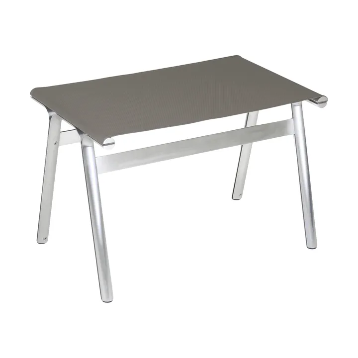 Union スツール - Aluminium-Taupe Mesh, H: 40,6 cm - FRAMA