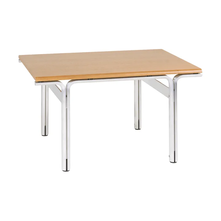 Union サイドテーブル - Aluminium-warm brown ash, 60x45x34 cm - FRAMA