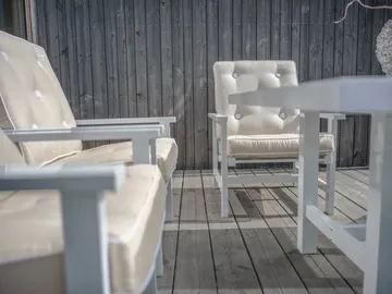 05 アームチェア - White - Fri Form