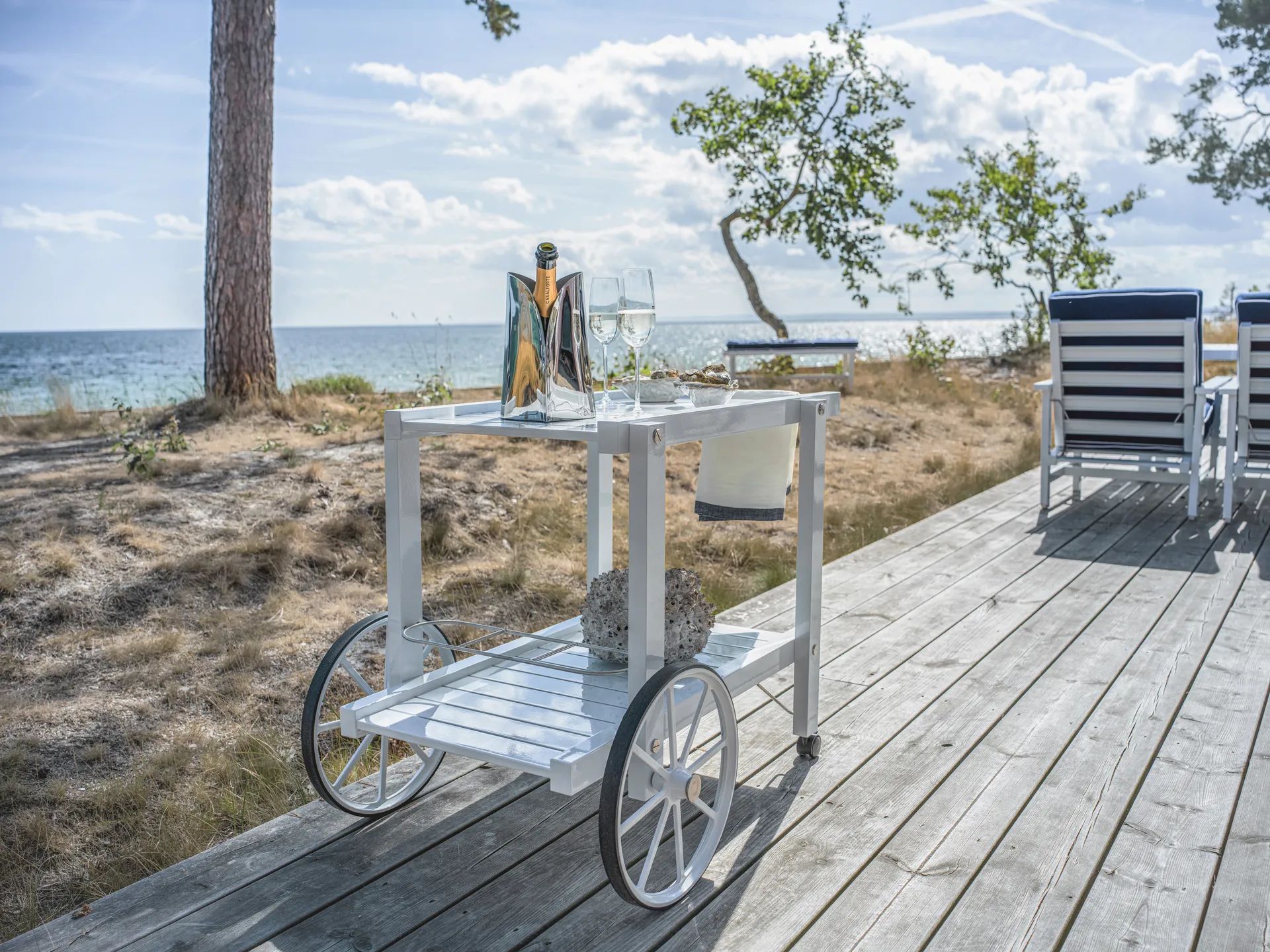 14 サービングカート, White Fri Form