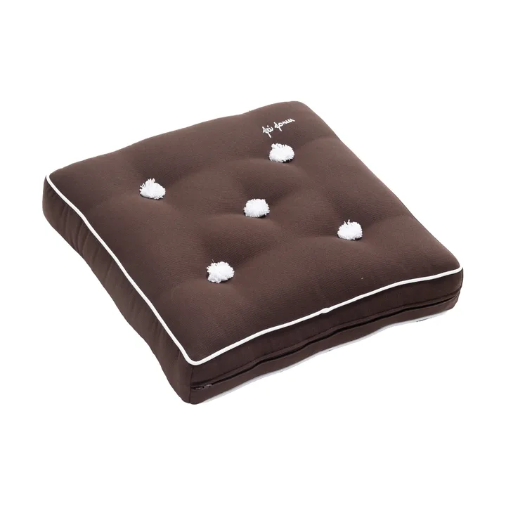 42 クッション - Brown, 42x,42 cm - Fri Form