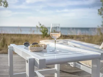 49 トロリーテーブル - White, 50x46 cm - Fri Form