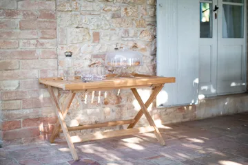 60 トレイテーブル - Teak, 59x94 cm - Fri Form