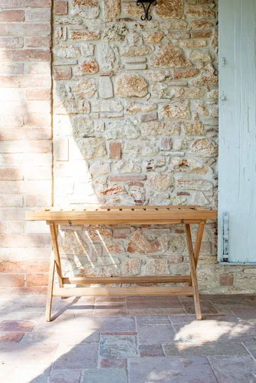 60 トレイテーブル - Teak, 59x94 cm - Fri Form