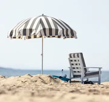90 パラソル - Crown striped, Ø220 cm - Fri Form