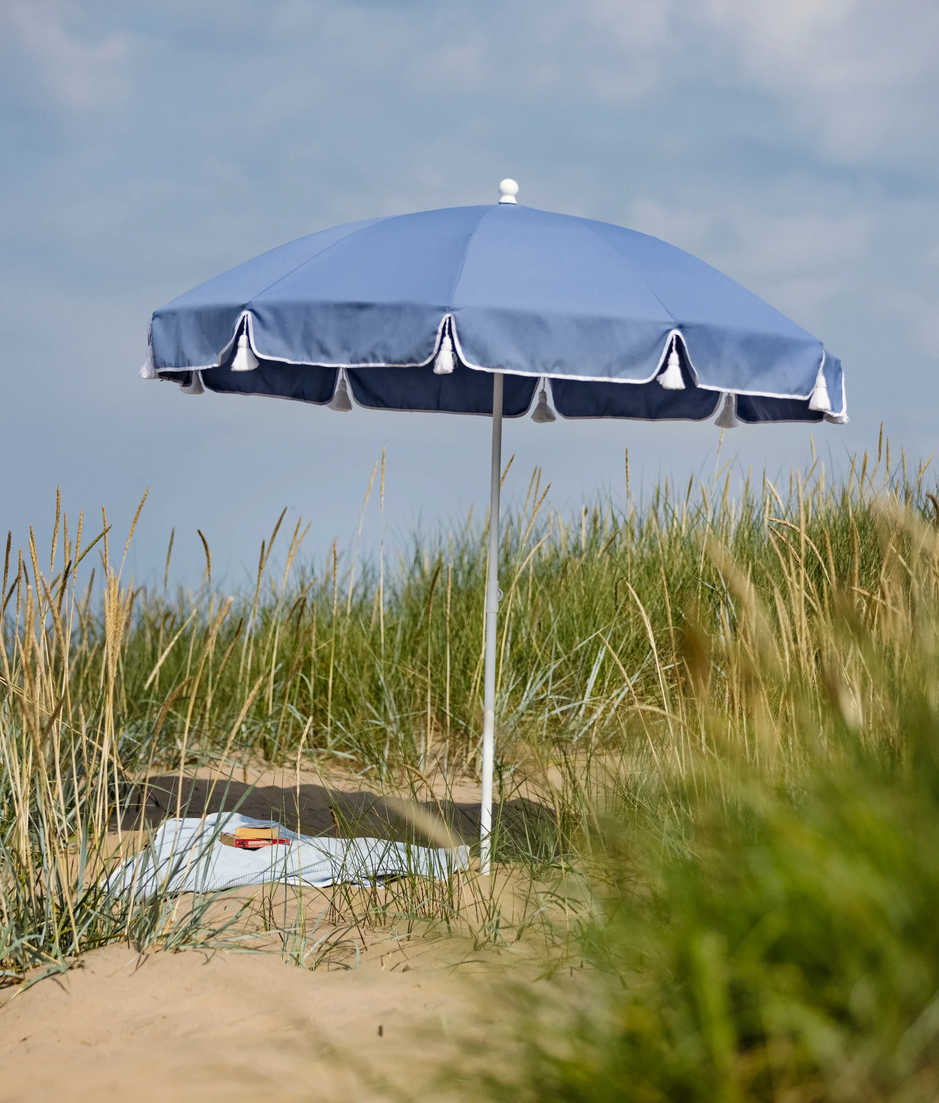 90 パラソル, Navy blue, Ø220 cm Fri Form
