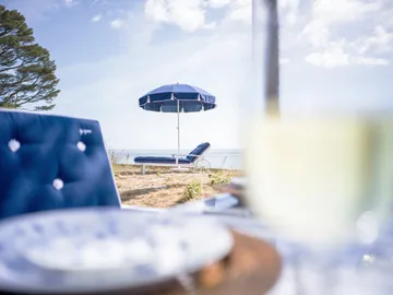 90 パラソル - Navy blue, Ø220 cm - Fri Form