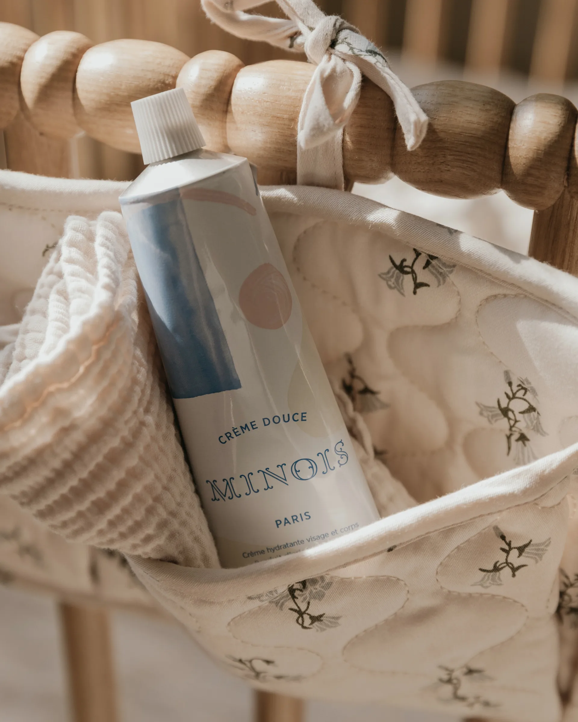 Bluebell サテン キルトベッドポケット, 18x43 cm Garbo&Friends