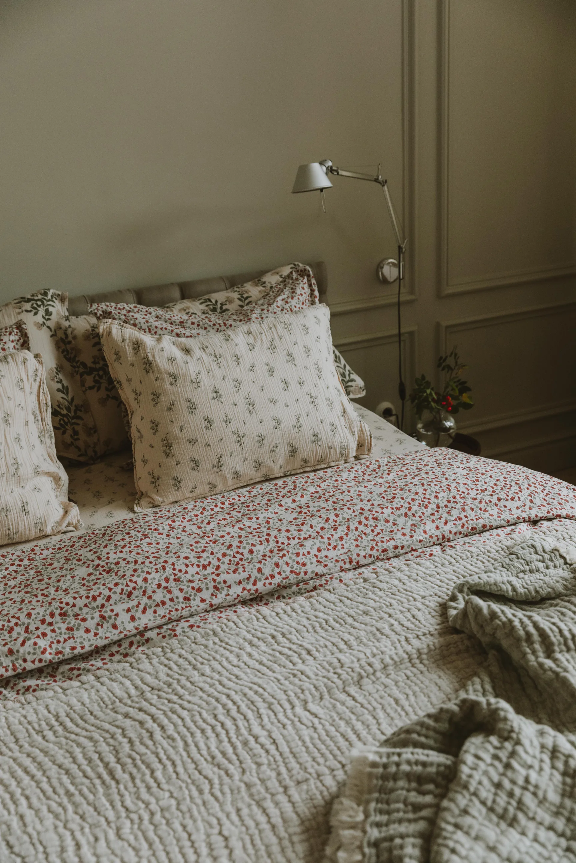 Bluebell Muslin 枕カバー, 50x70 cm Garbo&Friends