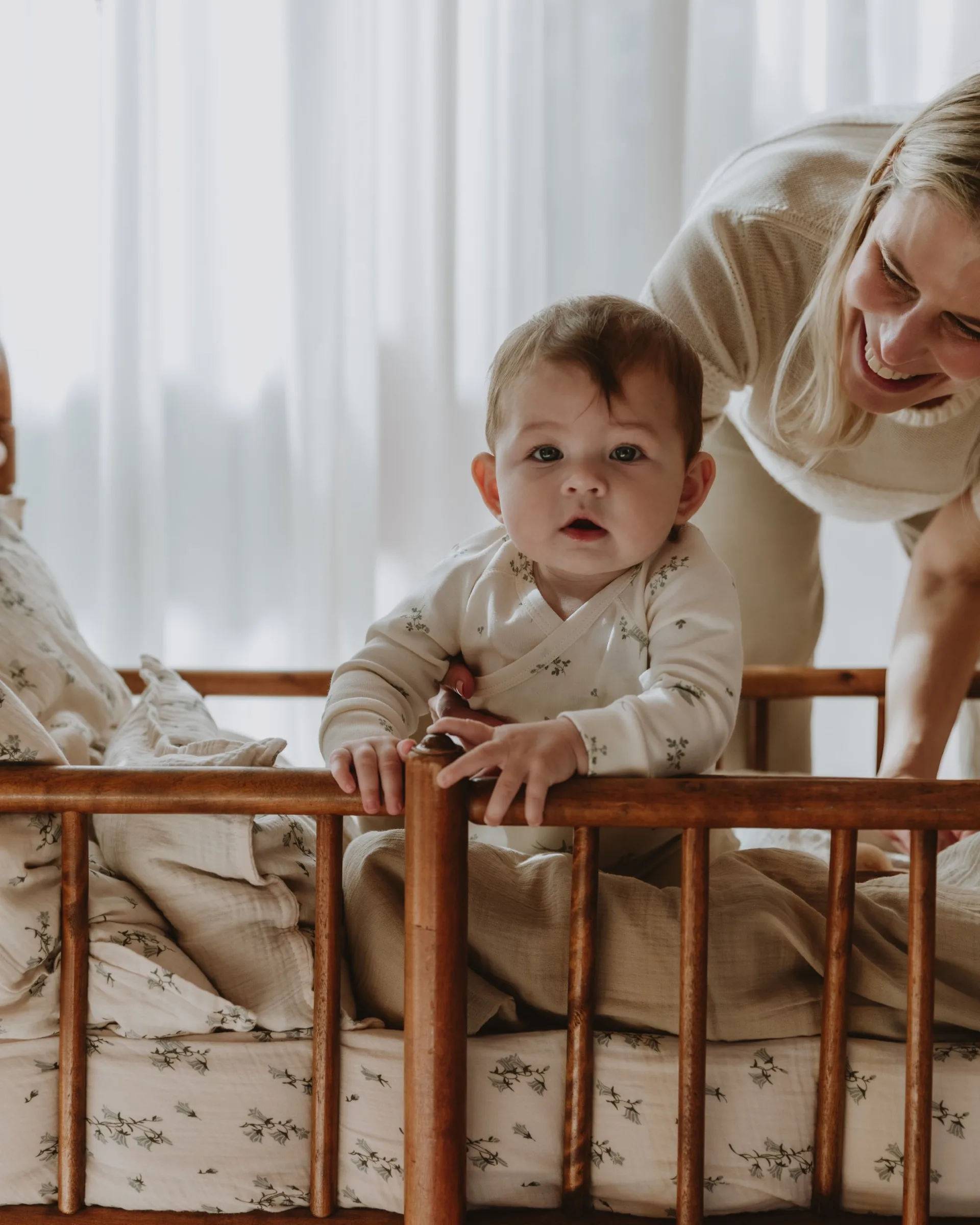 Bluebell Muslin ベッドシーツ, 70x140x20 cm Garbo&Friends