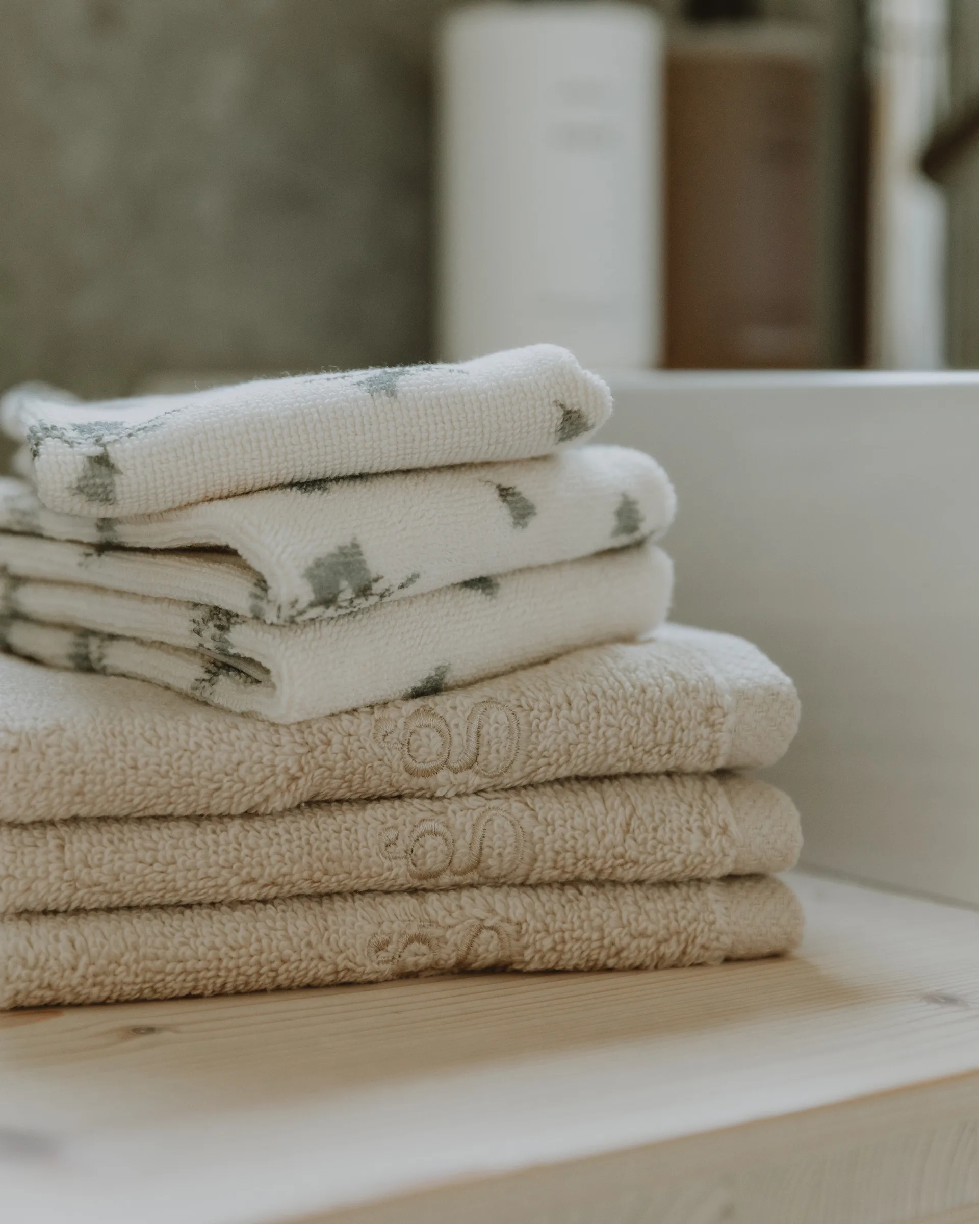 Bluebell Terry ウォッシュクロス 3枚, 30x30 cm Garbo&Friends