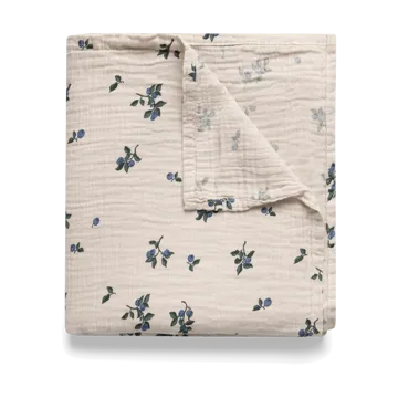 Blueberry Muslin スワドルブランケット - 110x110 cm - Garbo&Friends