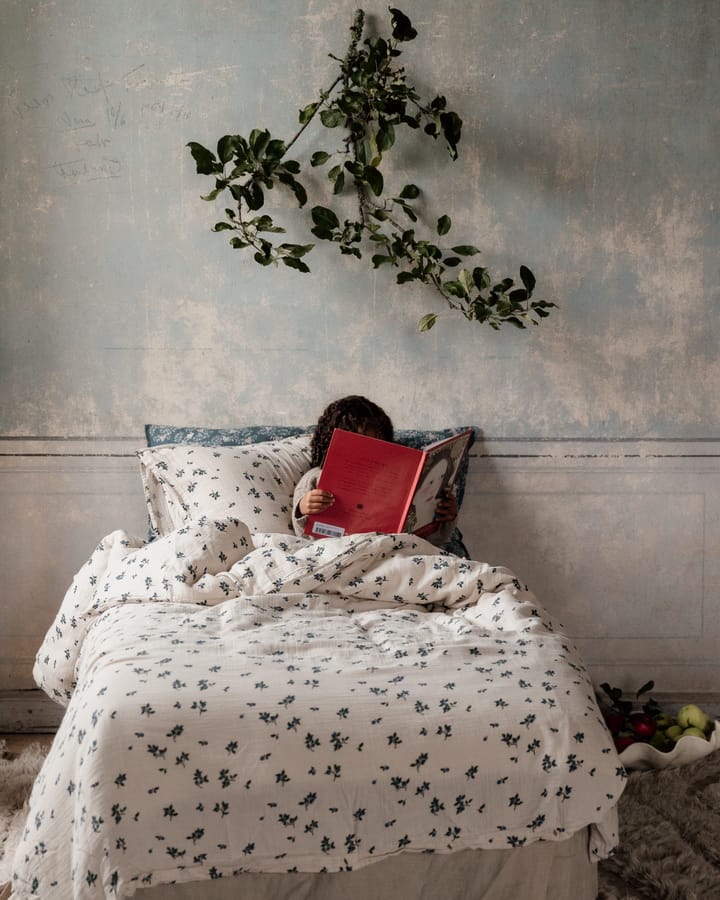 Blueberry Muslin ベッドセット, 150x210 cm/50x60 cm Garbo&Friends