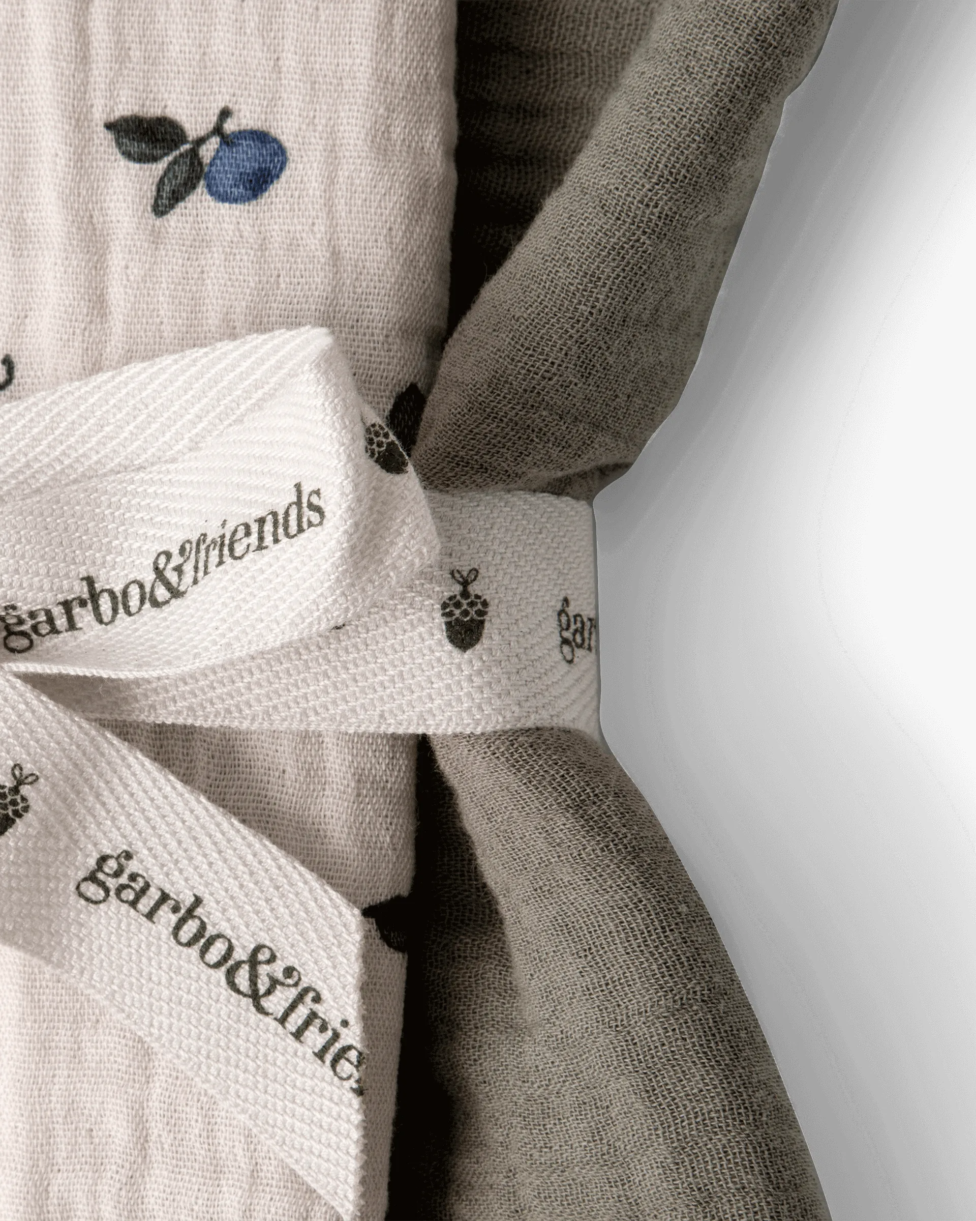 Blueberry Muslin スモールブランケット 2枚, 60x60 cm Garbo&Friends