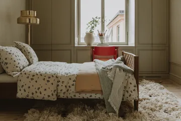 Blueberry Muslin 枕カバー - 50x70 cm - Garbo&Friends