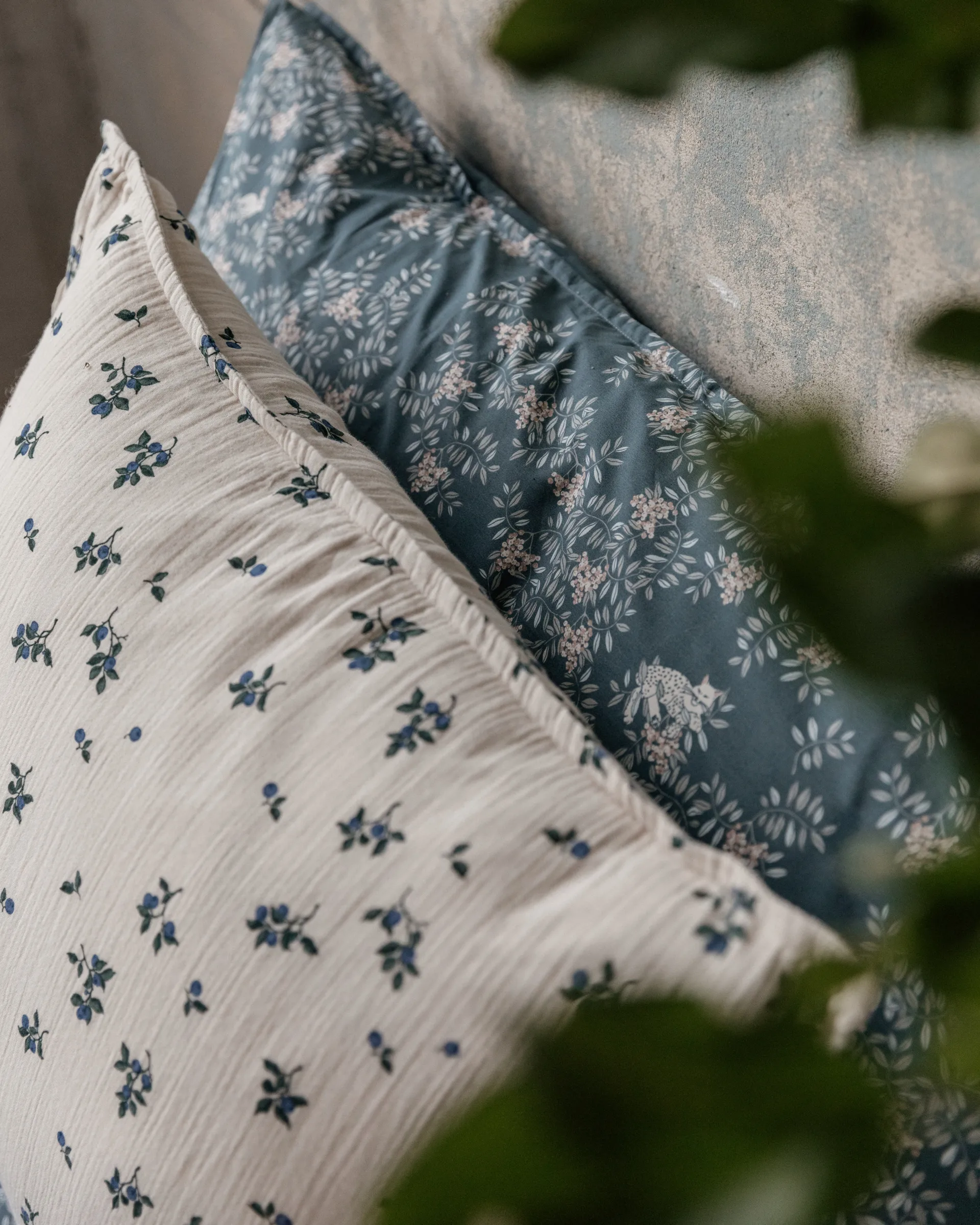 Blueberry Muslin 枕カバー, 50x75cm Garbo&Friends