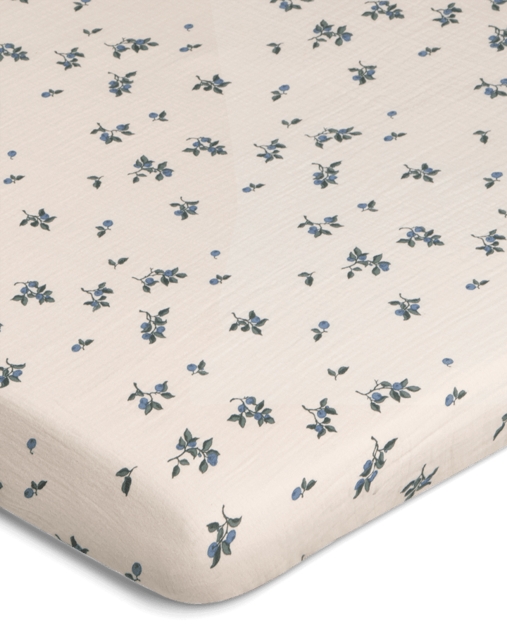 Blueberry Muslin ベッドシーツ, 70x140x20 cm Garbo&Friends