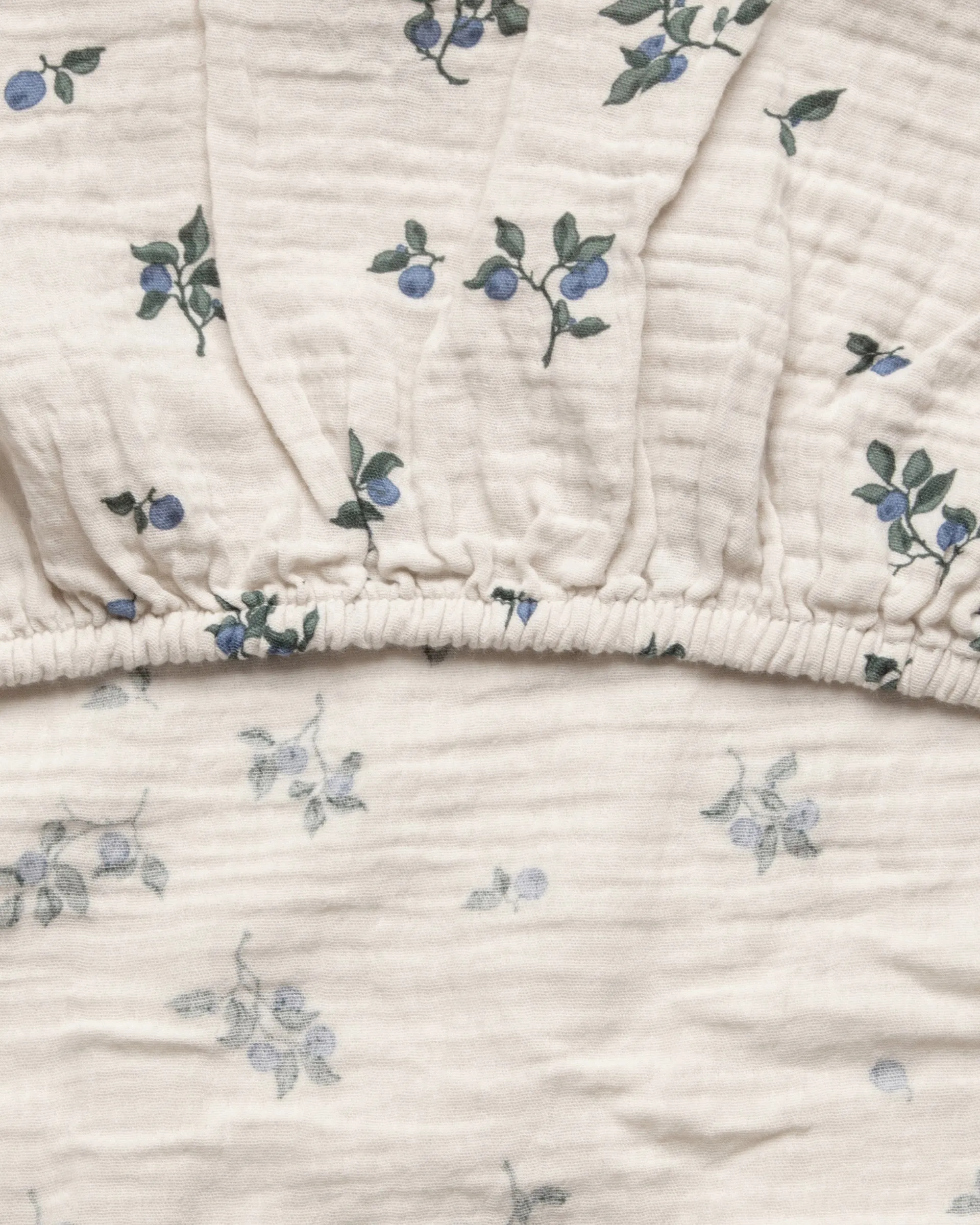 Blueberry Muslin ベッドシーツ, 90x200x30 cm Garbo&Friends