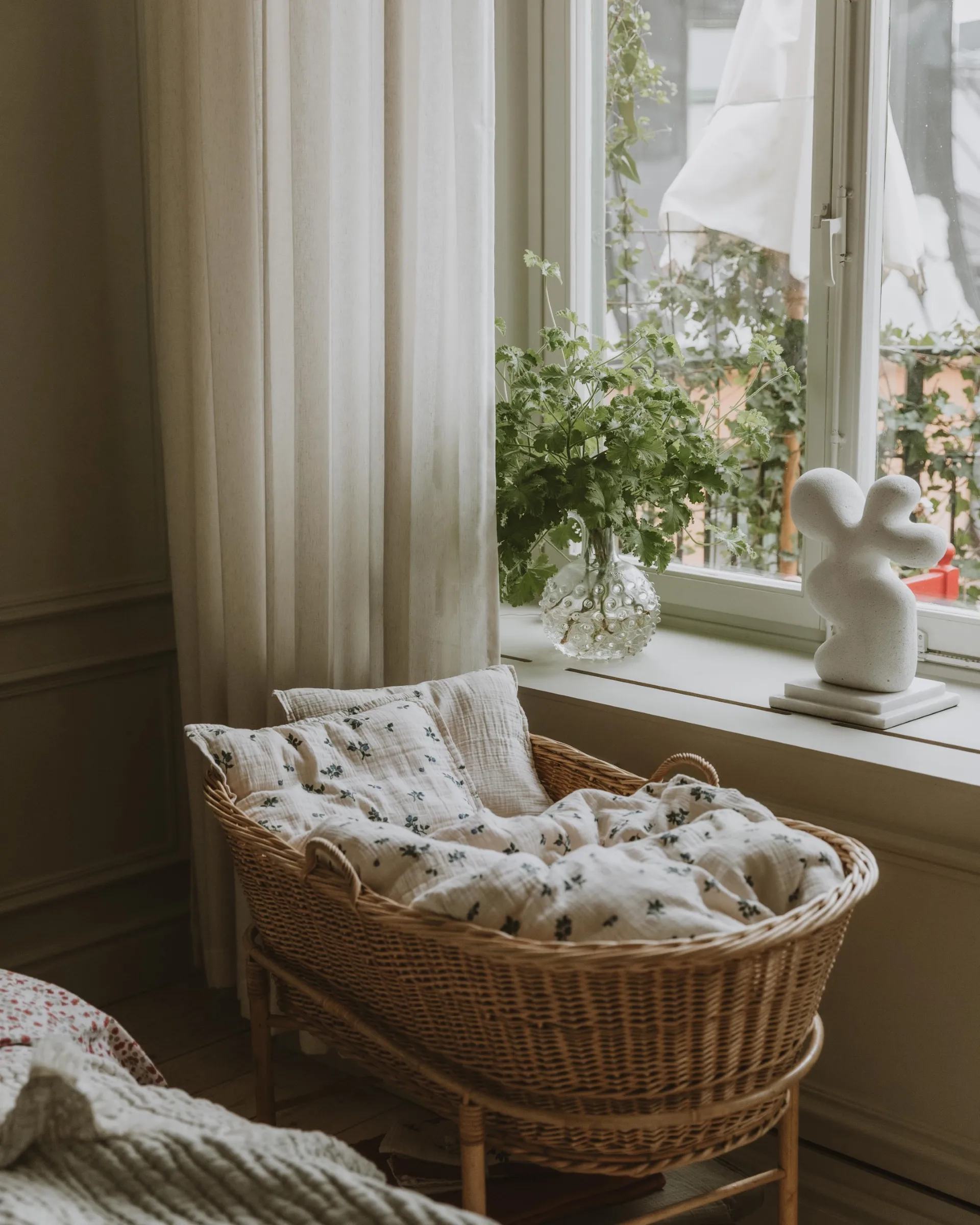 Blueberry Muslin ベッドセット baby, 70x100 cm/40x45 cm Garbo&Friends