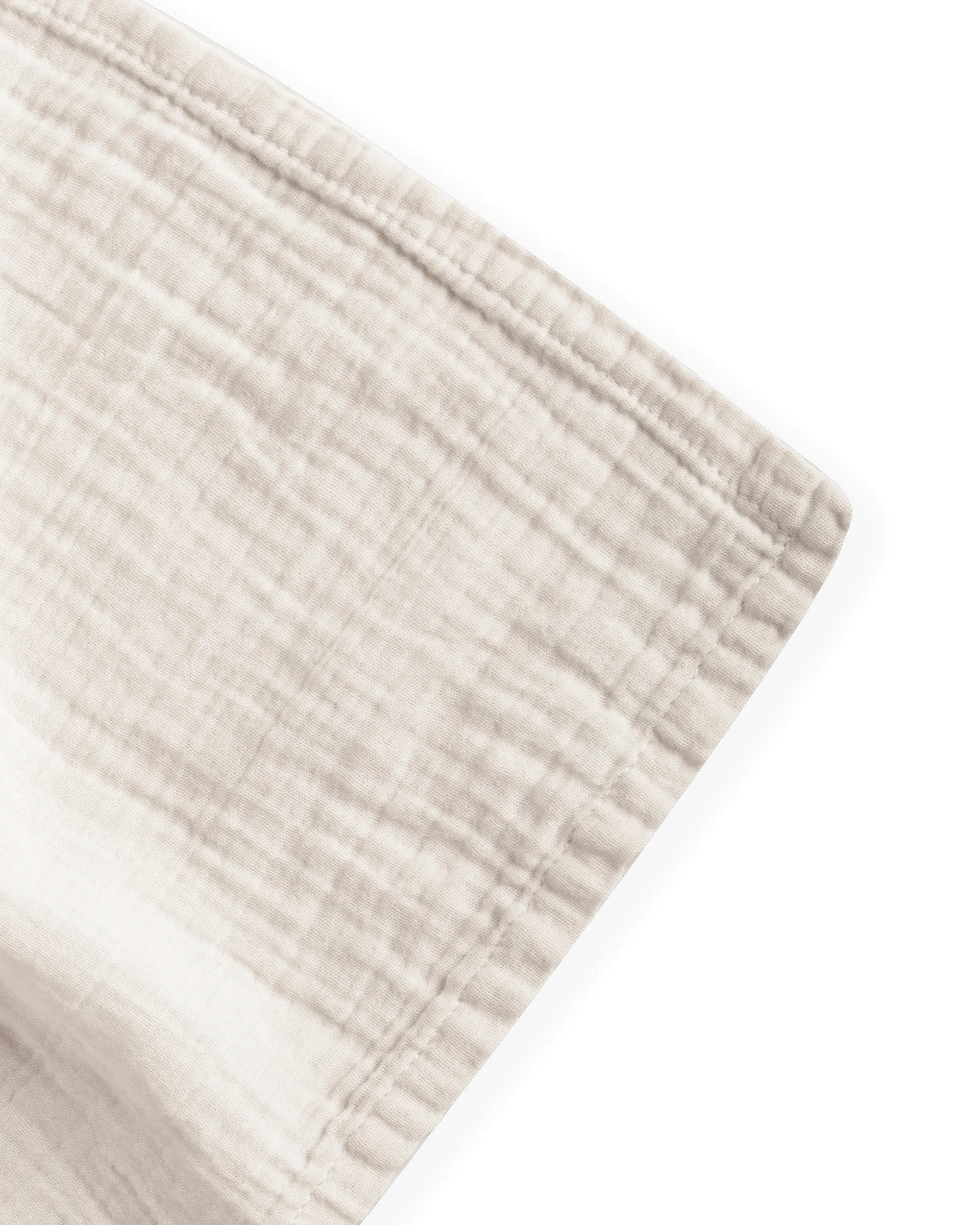 Eggshell Muslin スワドルブランケット, 110x110 cm Garbo&Friends