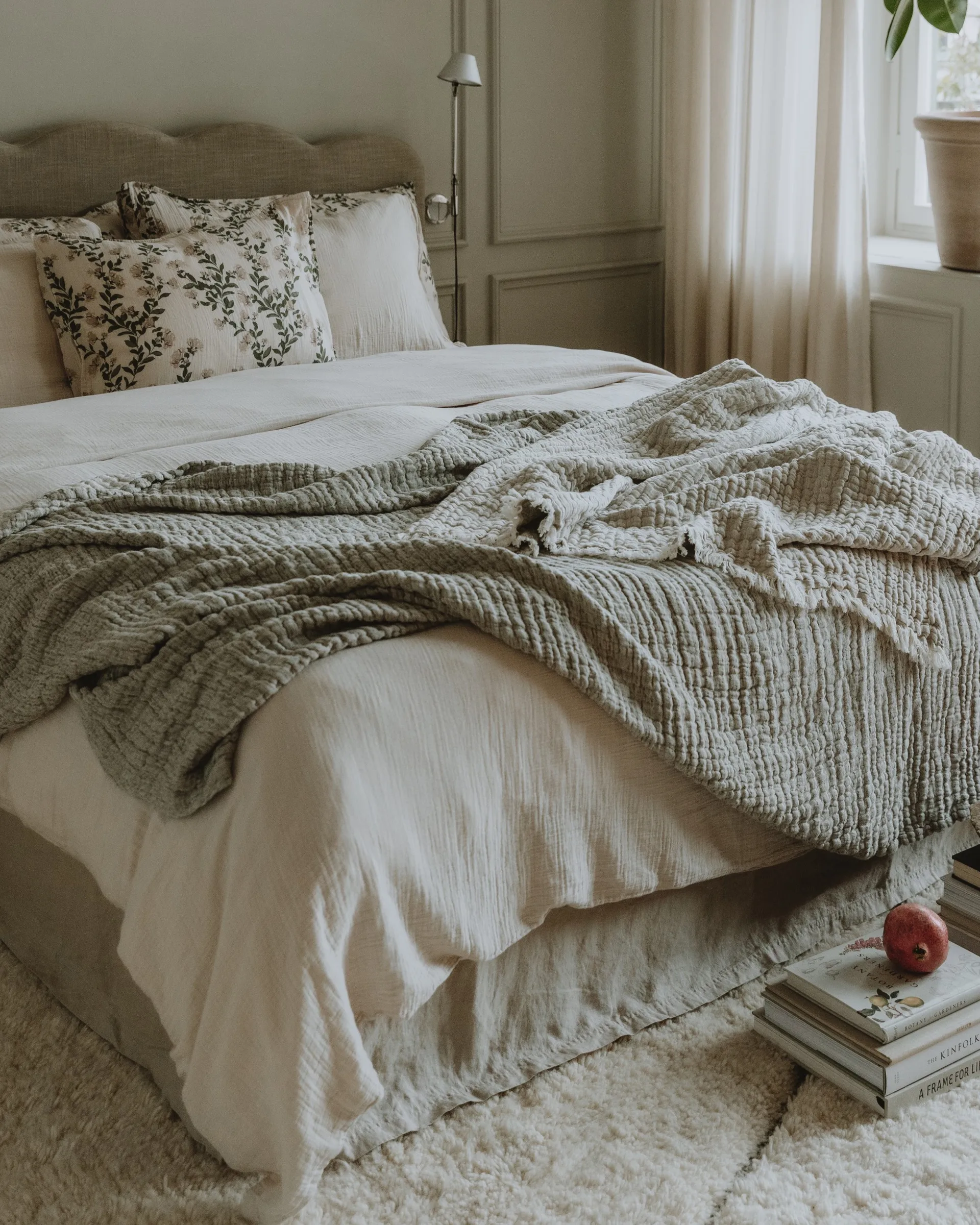 Eggshell Muslin デュベカバー ダブル, 220x240 cm Garbo&Friends