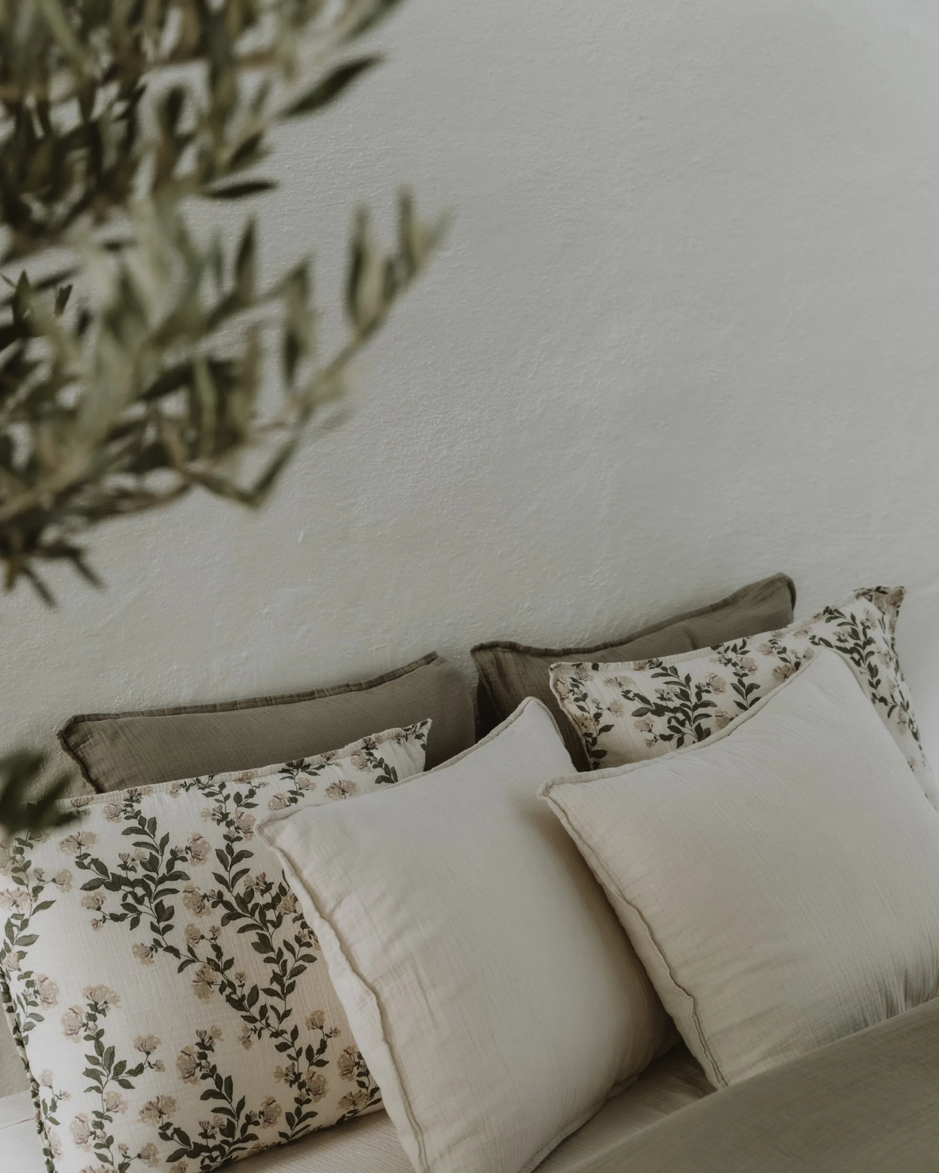 Eggshell Muslin 枕カバー, 50x60 cm Garbo&Friends