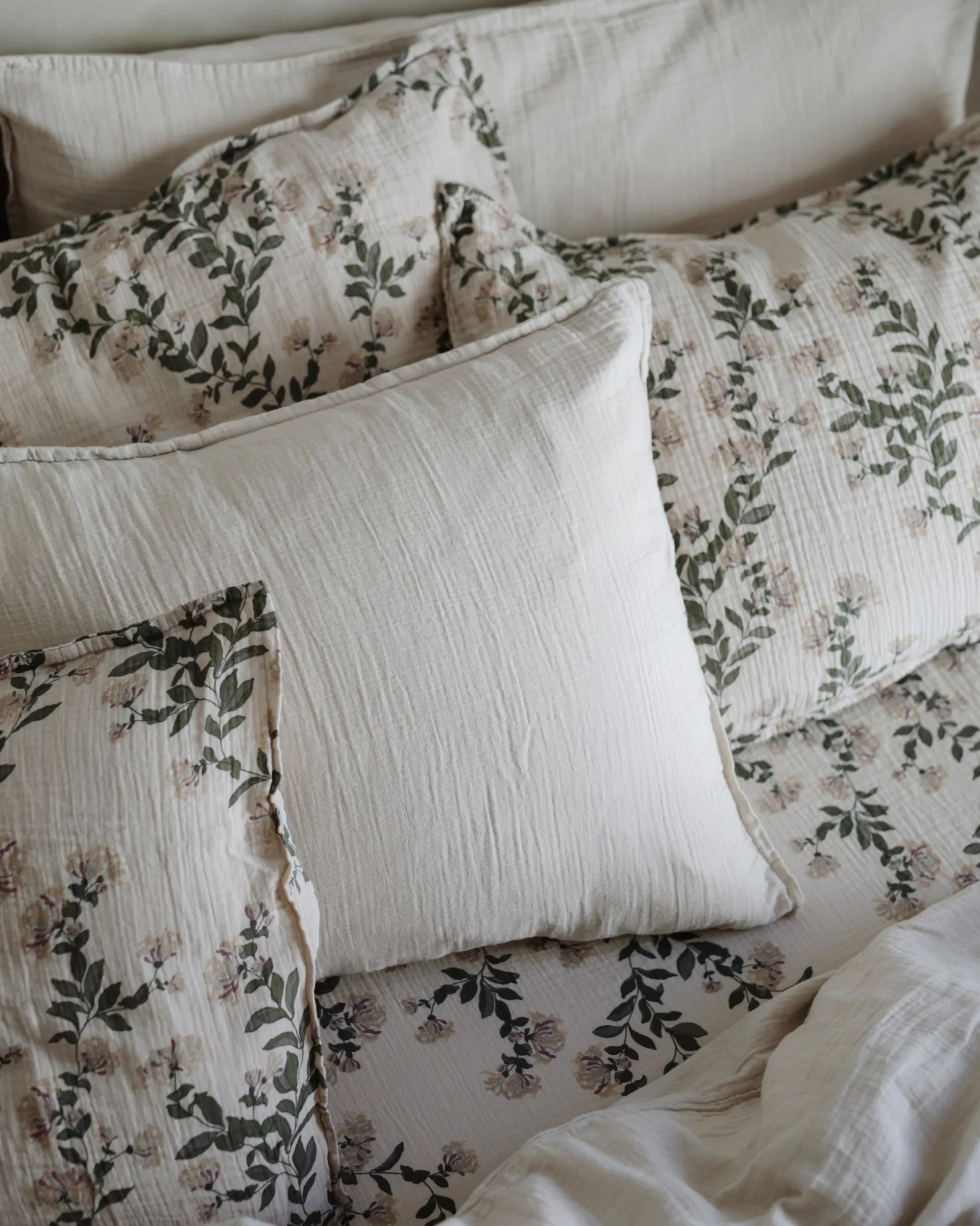 Eggshell Muslin 枕カバー, 50x90 cm Garbo&Friends