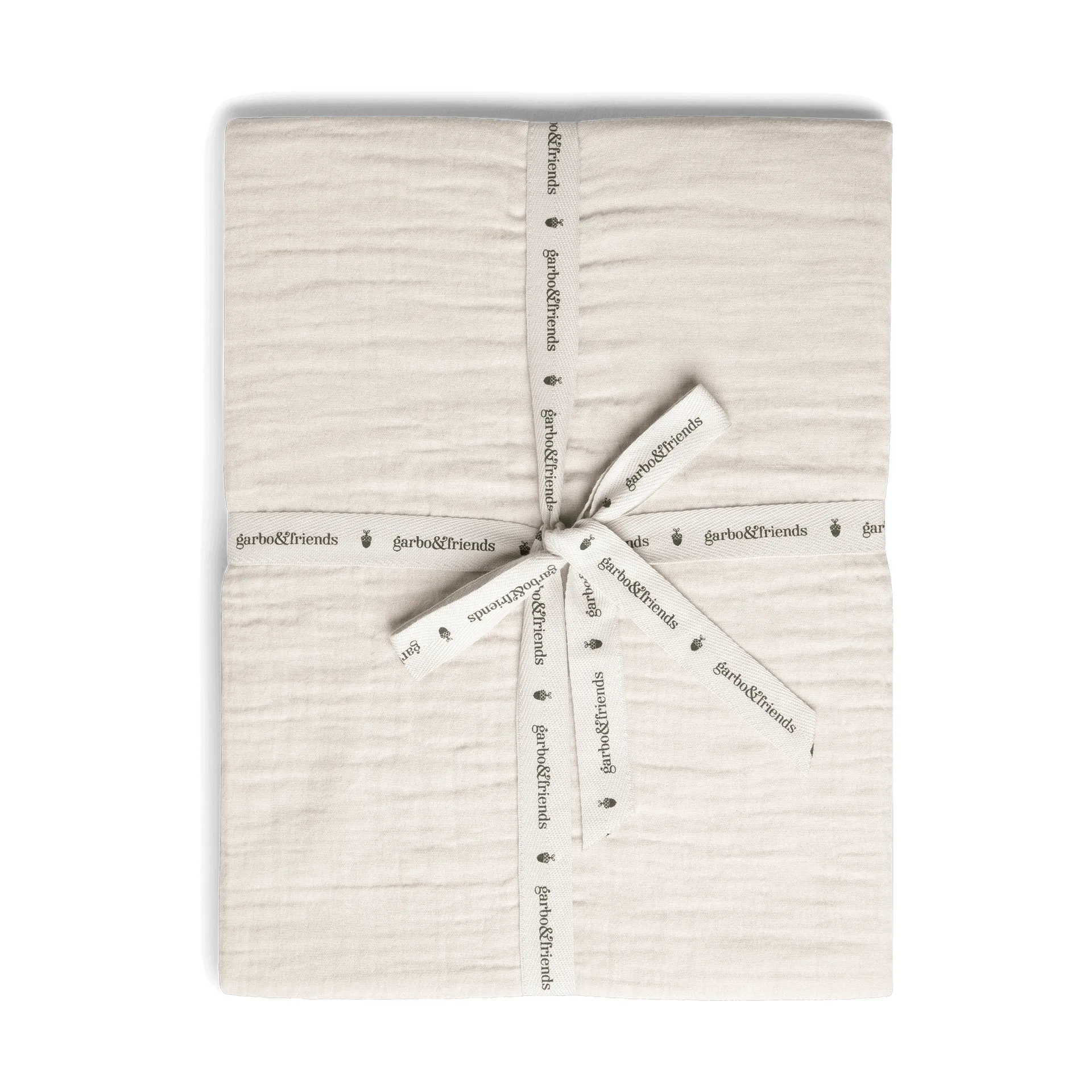 Eggshell Muslin ベッドシーツ, 60x120x20 cm Garbo&Friends