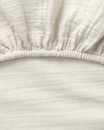 Eggshell Muslin ベッドシーツ - 90x200x30 cm - Garbo&Friends