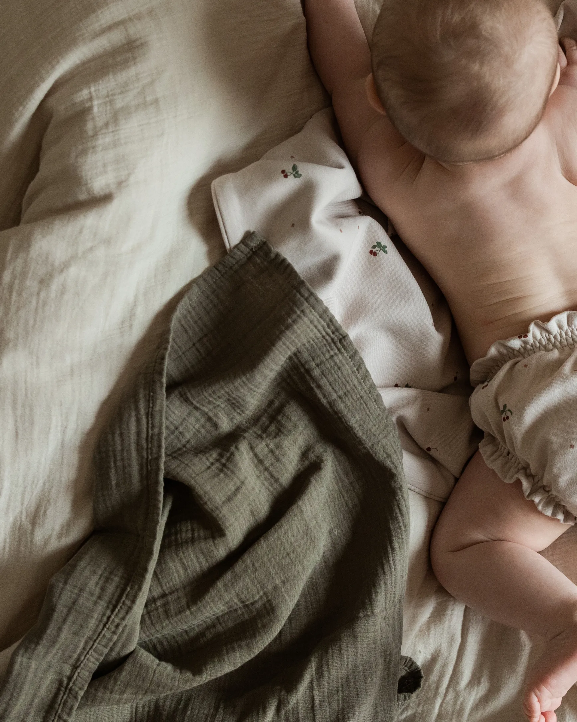 Geranium Muslin おくるみ, 110x110 cm Garbo&Friends