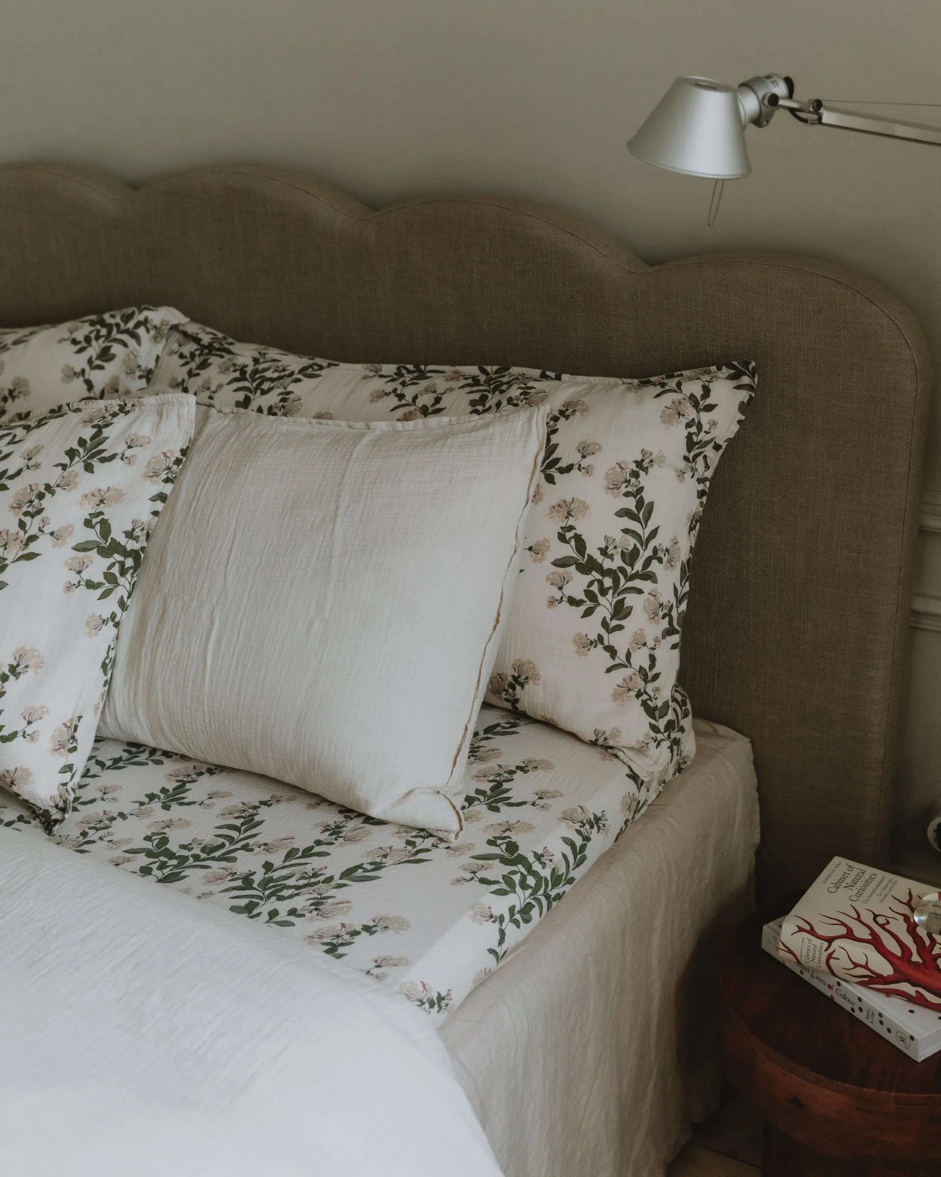 Honeysuckle Muslin ベッドシーツ, 160x200x30 cm Garbo&Friends