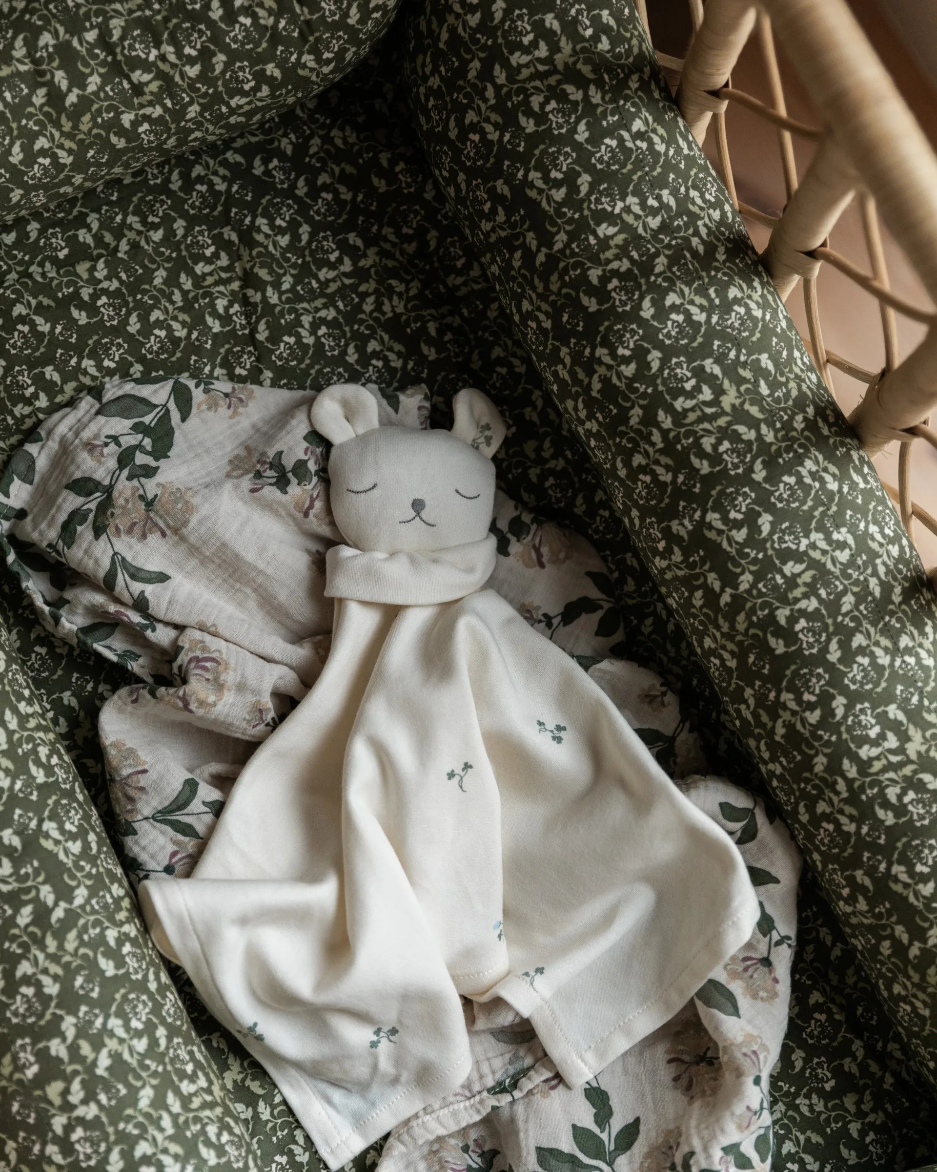 Honeysuckle Muslin スモールブランケット 2枚, 60x60 cm Garbo&Friends