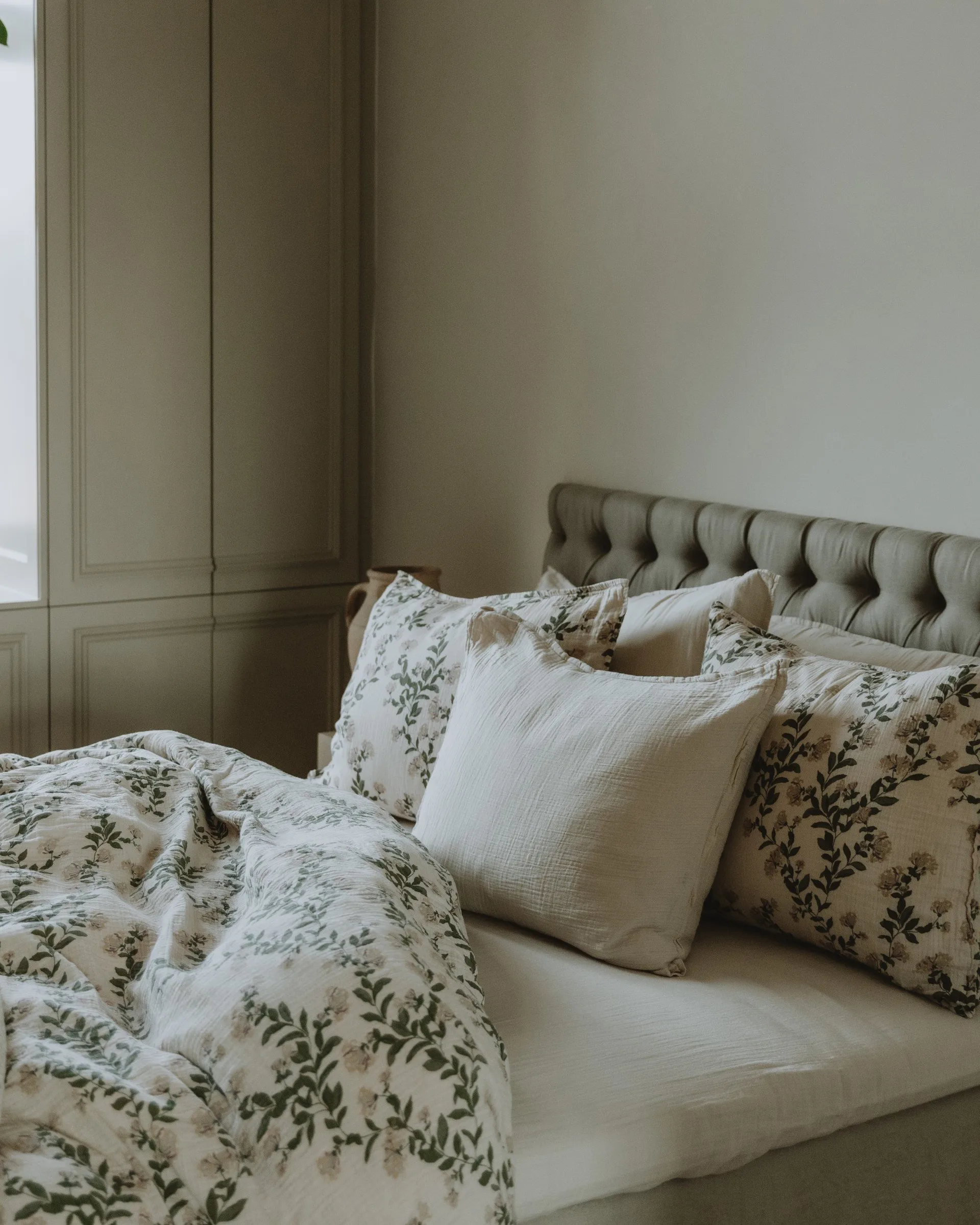 Honeysuckle Muslin デュベカバー ダブル, 220x240 cm Garbo&Friends