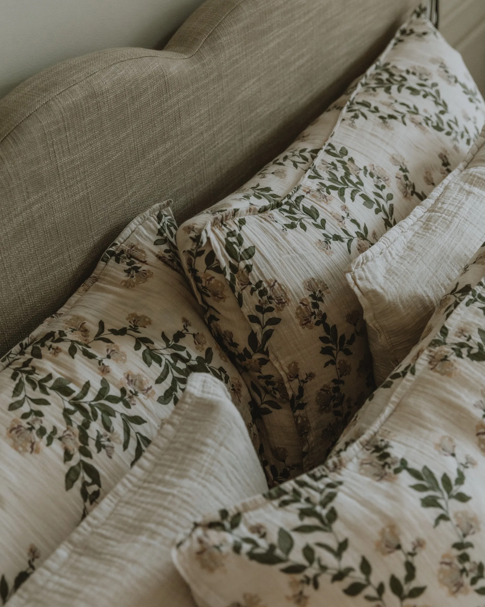 Honeysuckle Muslin 枕カバー, 50x60 cm Garbo&Friends