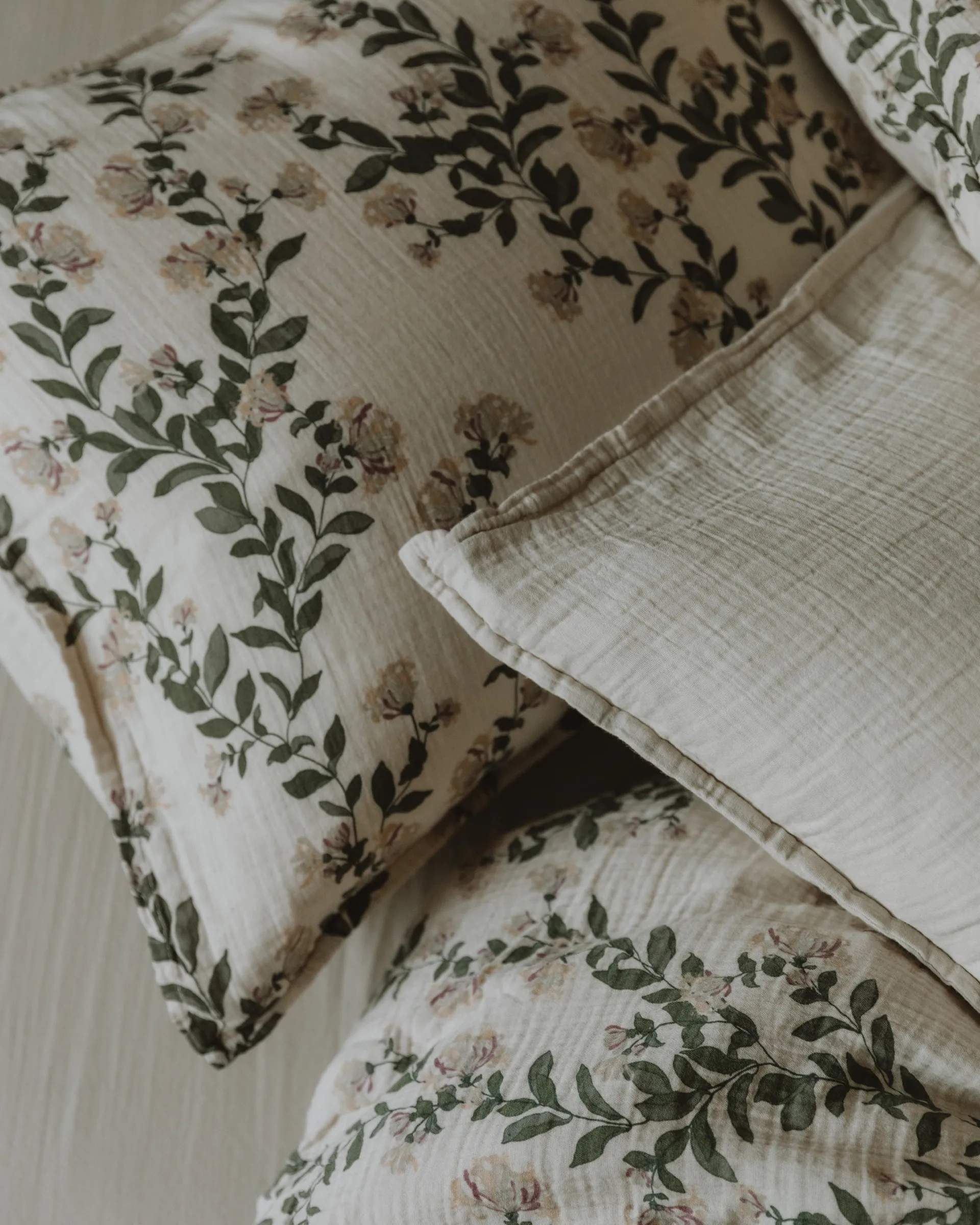 Honeysuckle Muslin 枕カバー, 50x60 cm Garbo&Friends