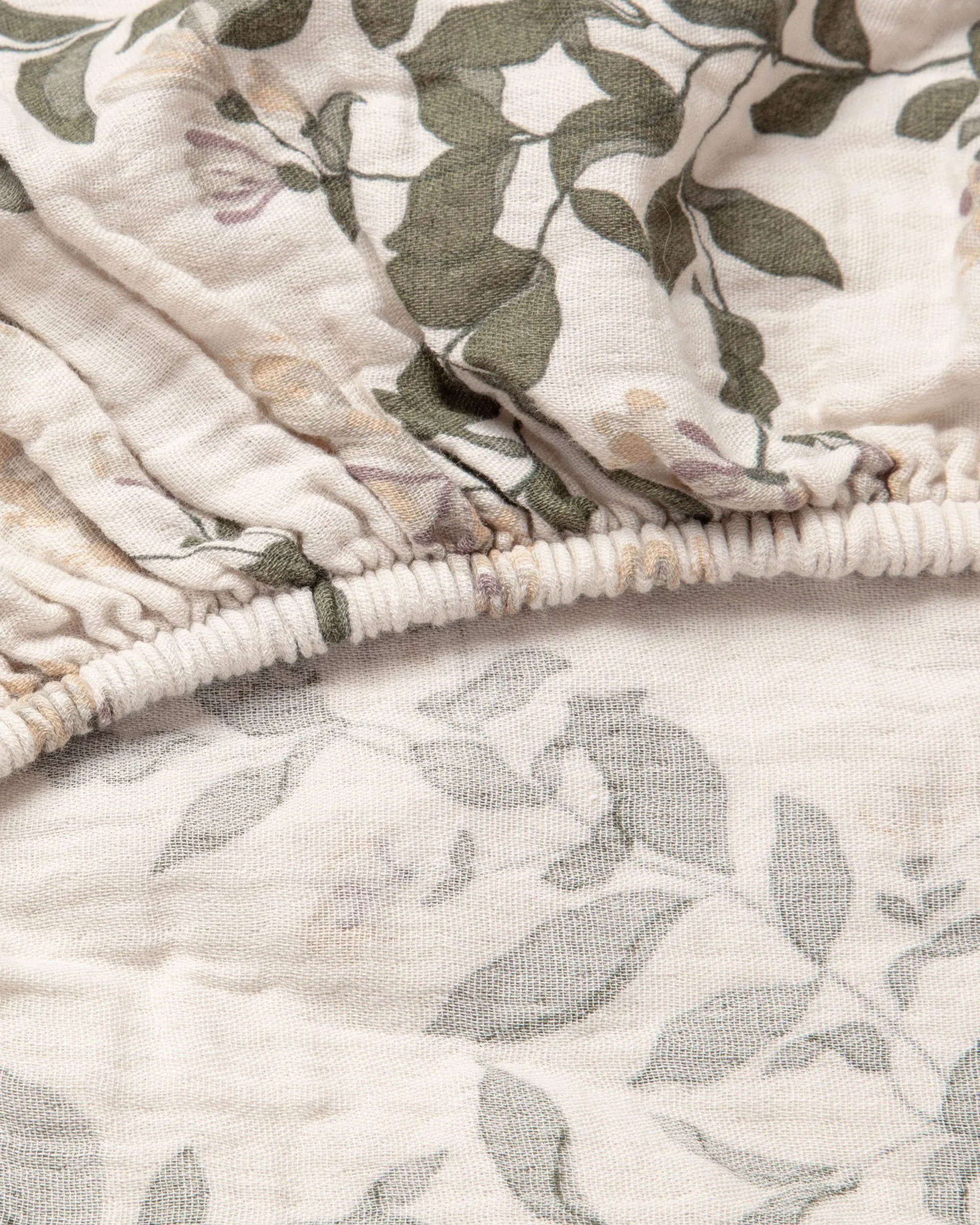 Honeysuckle Muslin ベッドシーツ, 90x200x30 cm Garbo&Friends
