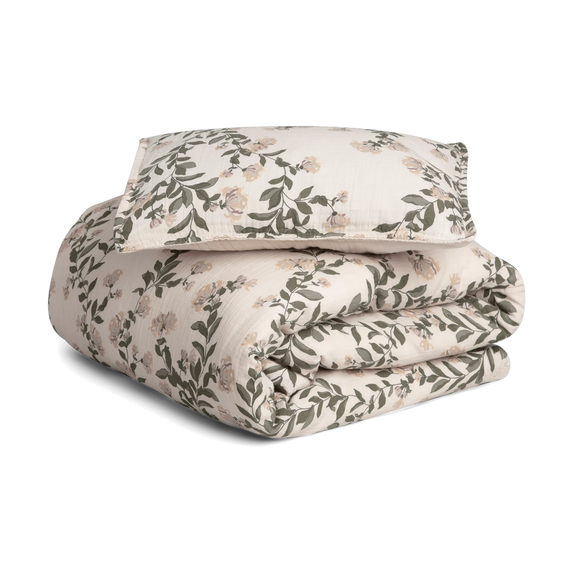 Honeysuckle Muslin ベッドセット baby, 70x100 cm/40x45 cm Garbo&Friends