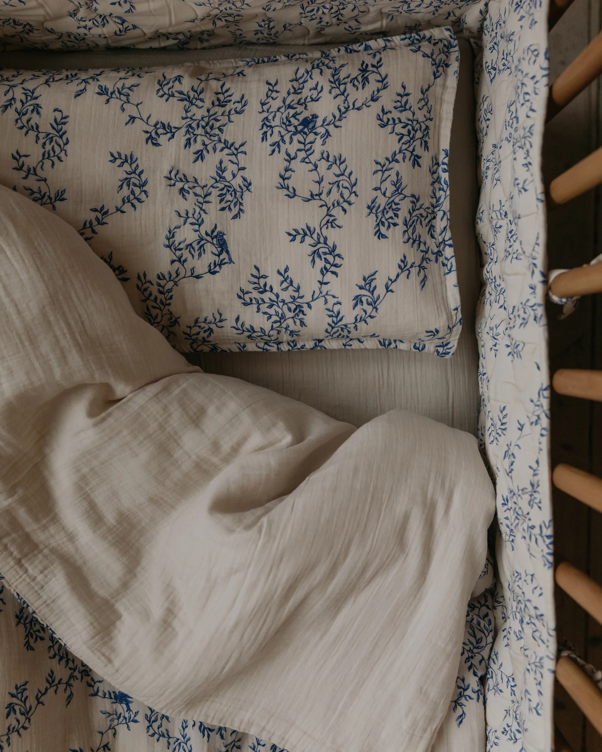 Jardim モスリン 寝具セット ジュニア, 100x130 cm/35x55 cm Garbo&Friends