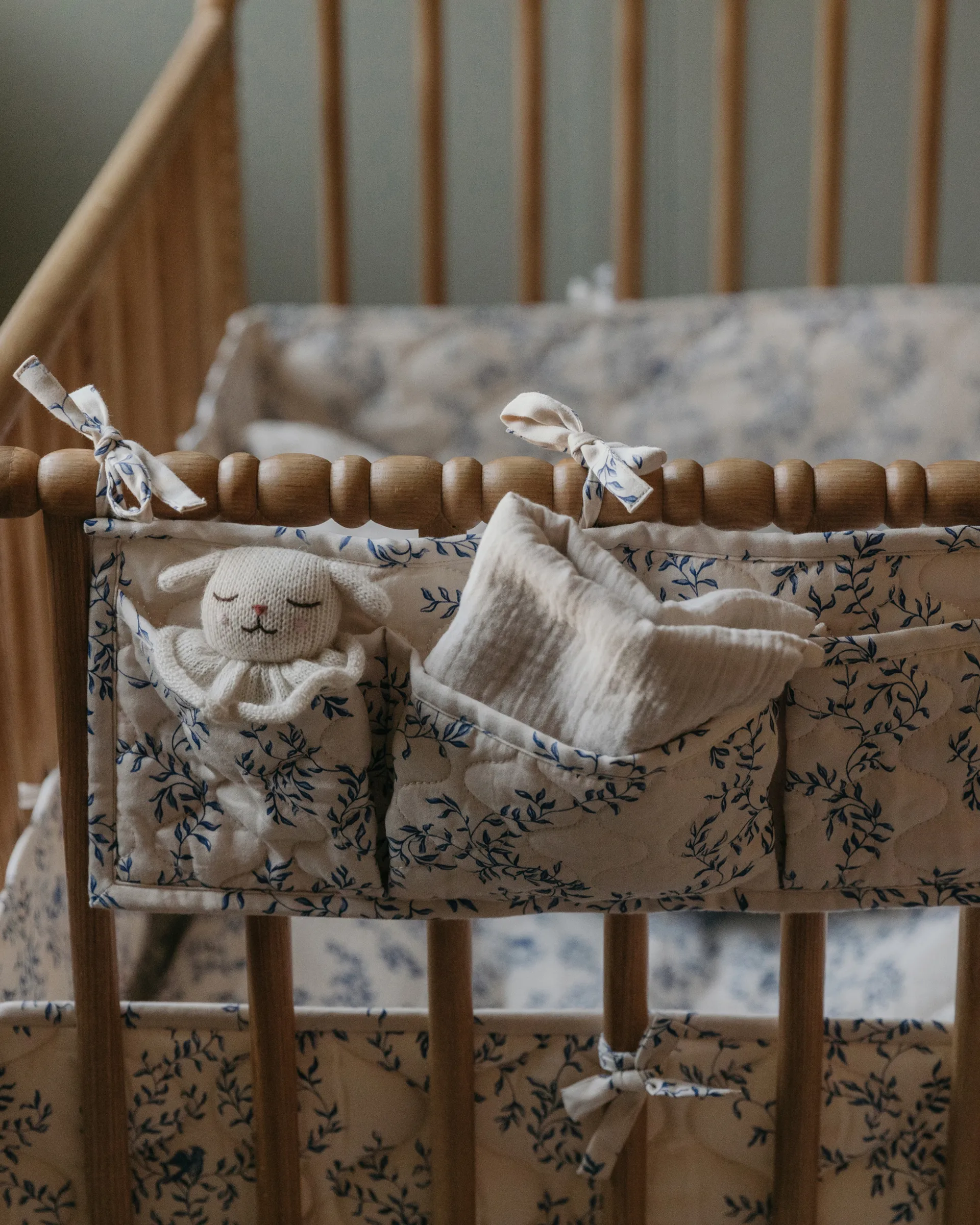 Jardim サテンキルト ベッドポケット, 18x43 cm Garbo&Friends